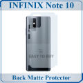 Infinix Note 10 Back Soft Skin Sheet For Infinix Note 10. 