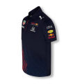2021 new f1 Red Bull Racing suit men's quick-drying short-sleeved Verstappen lapel POLO shirt. 