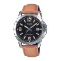 Original Casio - MTP-V004L-1B2UDF - Stainless Steel Watch for Men. 