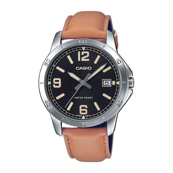 Original Casio - MTP-V004L-1B2UDF - Stainless Steel Watch for Men