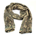 【ALLGOOD】Tactical Army Jungle Muffler Camouflage Camping Veil Wraps Scarves Military Mesh Print Scarf. 
