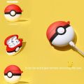 High Quality Pokemon Soft Silicon Airpods Pro Cover With Hook Earbuds Cover. 