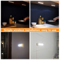 LED Puck Lights Under the Cabinet with Contact Dimmer Switch to Display in the Cabinet Lighting Under Cabinet Lights. 