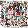 Steins Gate Anime Kurisu Rintarou Mayuri Suzuha Itaru Luka DIY Sticker Water Proof Decal Vinyl for Car Skateboard, Phone, Laptop, Luggage & Guitar – 50 Pieces. 