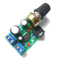 LM386 10W Audio Amplifier Board Mono 3.5mm DC 3-12V Volume Control. 