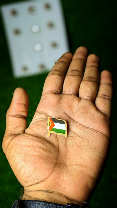 Palastine Gaza Badges ( 2 pcs) Gaza Palestinian Zindabad, Freedom, Hammas Battle Azadi, Badges pakistan Badge In Very Cheap Price