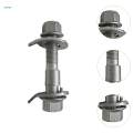 Camber Arm Bolt Universal Steel Adjustment Nut Easy Installation 15mm. 