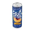 fruti float peach drink carton - 240ml -24cans. 