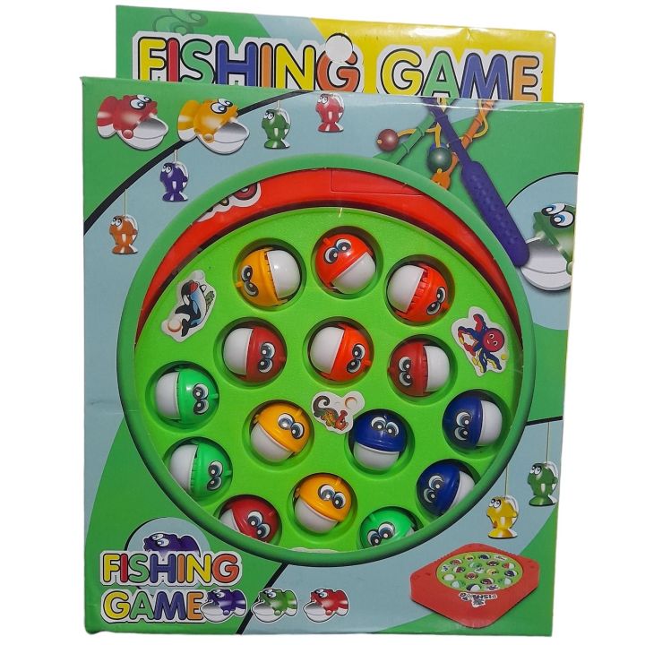 Electric Fishing Game Toy with Rotating Turntable | Interactive Fishing Rod Toy for Kids | Educational Toy with Music | High-Quality and Affordable Children's Fishing Toy | Includes 15 Fishes