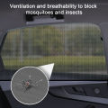 Vividaea Car Window Insect Screens 2pcs Car Window Ultimate Uv Protection Mosquito Net Curtain for Front Rear Windows Ideal for Mosquito-proof Car Window Screens. 