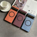 【Healer DingD】Luxury Magsafe Soft Leather Case For Google Pixel 7 8 Pro 6 XL 7A 6A Magnetic Wireless Charging Skin Feel Shockproof Back Cover. 