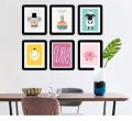 Solid Color Magnetic Picture Frames Magnetic Pvc Mini 5-Inch Photo Frame Magnet Creative Photo Frame Refrigerator Sticker for. 