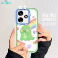 ZeroQiQi for Infinix Hot 30 Play Back Cover Cute Plush Toy Monster Lens Phone Case Thin Soft Drop Resistant Protective Cover. 