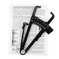 70mm Skinfold Body Fat Caliper Set with Measure Tape Body Fat Monitors Body Fat Tester Skinfold Measurement Tool. 
