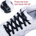 【HOT】 New Elastic Laces Sneakers Flat Laces For Shoes Shoelaces Without Ties Kids Adult Quick Shoe Lace Rubber Bands For Shoes Laces. 