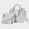 3 Pcs Set of Pu Leather Hand Bags And Shoulder Bags For Women's. 