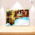 Impressive Building Reflection Canvas Artwork | Wall Decor for Your Home | Gift Mall. 
