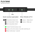 Plextone G20 In-Ear Gaming Magnetic Earphones 3D Surround Sound Strong Bass With Noise Cancellation Mic Noise Compatible with Mobile, PS4, Xbox, Tablet. 