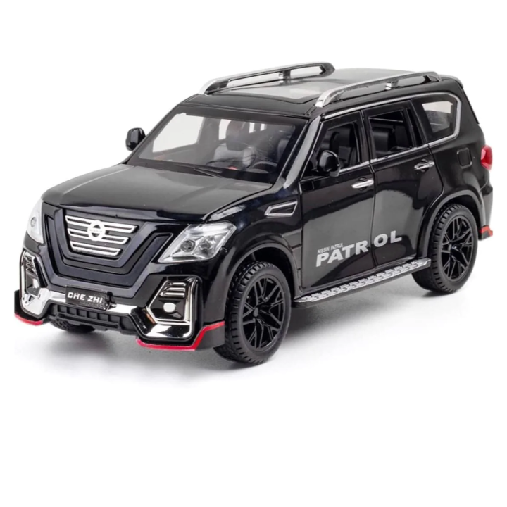 Diecast Nissan Patrol Alloy Model Car - Mini Patrol Jeep Premium Showpiece Car Model