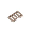 5 Slot Rail Cover With Wire Loom Fix Flashlight Tail Switch for Almost Tail Switch Like M300 M600 PEQ-15 16A etc Quard Rail. 