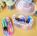 1 Set/Box Convenient Practical Household Sewing Kit Hand Suture Portable Sewing Box. 