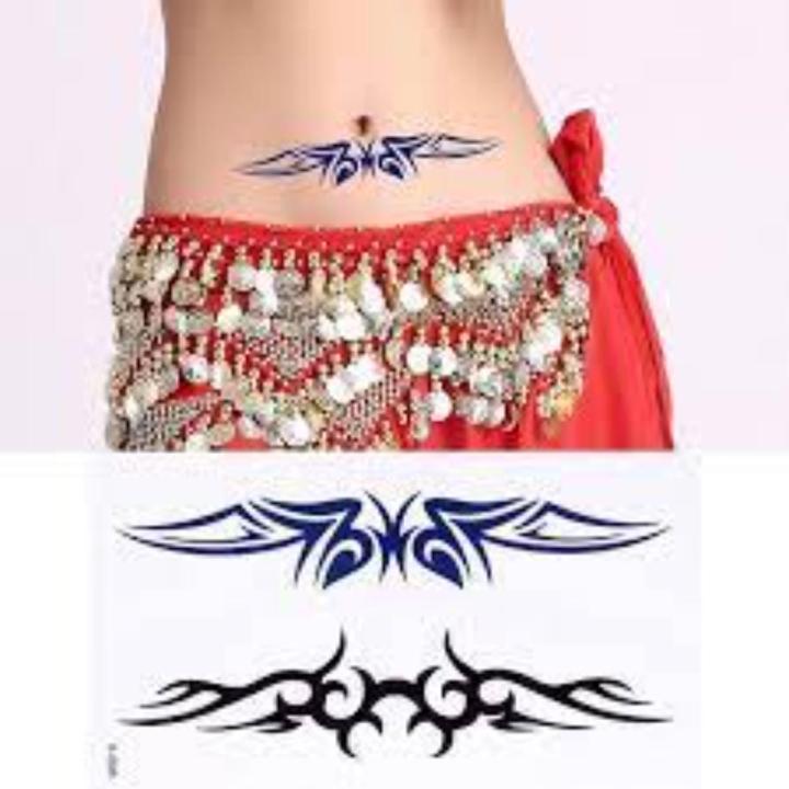 Sexy Angel Wing Design Temporary Body Tattoo