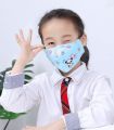 Kids Face Mask Cotton Cloth Reusable Children Warm Cute Mask Anti-Dust Smog 3-12 Years With 2.5 PM Filter. 
