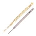 Facial Reflexology Massage Tool Retractable Acupuncture Pen Double Headed Spring Ear Care Tool Point Probe Pen Massager for Face. 