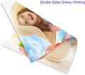 Double side Color Glossy Photo Paper, A4 size, 50 sheets, 135gsm. 