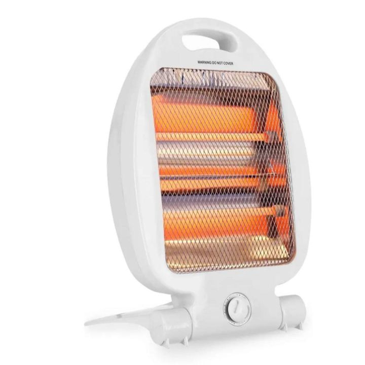 Electric Room Heater/ Electric Heater With Safety Switch - 800W Space Heater Small Electric Ceramic Heater 2 Power Level Knob Switch For Dormitory