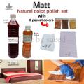 Natural Color Matt polish set For Wooden Furniture,Solid and Plywood Doors,Cabinets, and All Wooden And Plywood Decorative Purpose. 