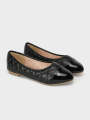 Unze London Womens "ELLENIE" Comfy Casual Ballerinas For Women - Ballerinas For Women. 
