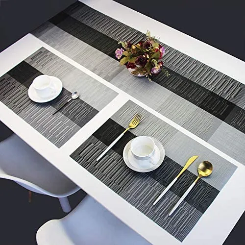 7Pcs%20%20Placemats%20&%20Runner%20Set%20Heat%20Resistant%20,%20Stain%20Resistant%20Washable%20PVC%20Table%20Mats%20for%20Dining%20-%20Table%20Woven%20Vinyl%20-%20QS%20Bedding%20-%20Image%203