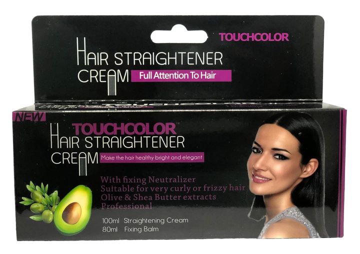 Touchcolor Hair Straightener Cream, Stright Hair, Fixing Cream, Rebond 180ml best quality
