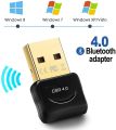 Maxesla Bluetooth 4.0 USB Dongle Adapter Wireless Bluetooth Transmitter Receiver for Windows 10/8/7/ Vista/XP Laptop PC for Bluetooth Speaker Headset Keyboard Mouse Game Controller Black. 