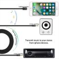 2 in 1 Aux Cable for iPhone and Android Phone,3.5mm AUX Audio Adapter,Car Aux Audio Cable for iPhone 14 13 12 11 Mini Max Pro X XR XS Se 8 8P 7 7P /X/XS/XR/XS MAX and Smart Phones with 3.5mm Audio Port (1m/3.3ft). 