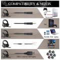 Beexcellent GM-7 Gaming Headset With Mic For PC,PS4, Xbox One Over-Ear Headphones With RGB Lights. 