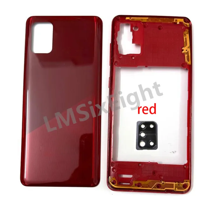 Full%20Phone%20Housing%20A31%20Case%20For%20Samsung%20Galaxy%20A31%20A315%20Middle%20Frame%20Battery%20Back%20Cover%20Rear%20Door%20+%20Adhesive%20+%20Camera%20Lens%20Parts%20-%20Image%206