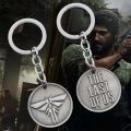 The Last Of Us 2 Keychain Firefly Logo Letter Dogtag Joel Ellie Vintage Retro Antique Pewter Keyring Key Chain Ring Wholesale. 