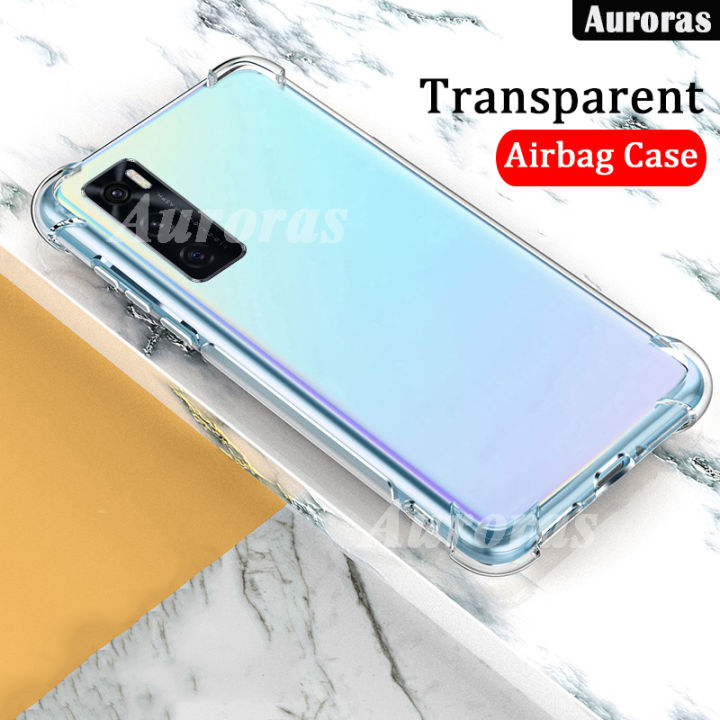 Vivo%20V20SE%20Case,%20Scratch%20Resistant%20Soft%20TPU%20Back%20Cover%20Shockproof%20Silicone%20Gel%20Rubber%20Bumper%20Anti-Fingerprints%20Full-Body%20Protective%20Case%20Cover%20for%20Vivo%20V20SE%20(Transparent)%20-%20Image%203