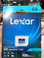 microSD Memory Card Lexar with 5 Years Warranty Class 10 4k Recording A1 App. 