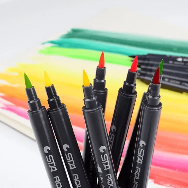 STA%20Dual%20Side%20Water%20Brush%20Pen%20Marker%20Set%20of%2012,%2024,%2036%20&%2048%20Colors%20-%20Image%204