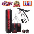 Punching Sandbag Empty Punching Bag Hanging Boxing Sandbag Boxing Training Gym Exercise Karate Punch Muay Thai Boxing Equipment  wall Bracket  stand. 
