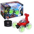 Avengers 360 Degrees Rotating Front Axle Spinning Wheels Avengers Stnt Car with Colourful 3D Lights & Music (Color and Design May Vary). 