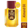 Bajaj Almond Drops Hair Oil ( ) - 100 ml     300 percent more vitamin than coconut oil     Soothing mild almond fragrance     Light non sticky hair oil     Does not freeze in winters     Suitable for any hair style     It is enriched with sweet almond. 
