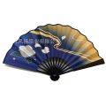 Genshin Impact Kamisato Ayaka Fan Cloth Folding Fan Summer Portable Hand Fan Halloween Cosplay Prop Accessory Gift. 