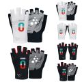 New Half Finger Cycling Gloves Men Women Black White Sports TT Time Trial Bike Gloves Guantes Ciclismo. 