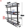 3 Tier Countertop Spice Rack Kitchen Organizer Storage Shelf for Makeup and Essentials, Durable and Easy to Assemble. 