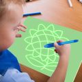 Light Drawing Board for Kids, ELICE A4 Light Drawing Pad Draw with Light, Magic Pad Light up Drawing Pad for Kids with Magic Pens, Painting Writing Board Educational Toys for Kids Toddlers Boys Girls. 