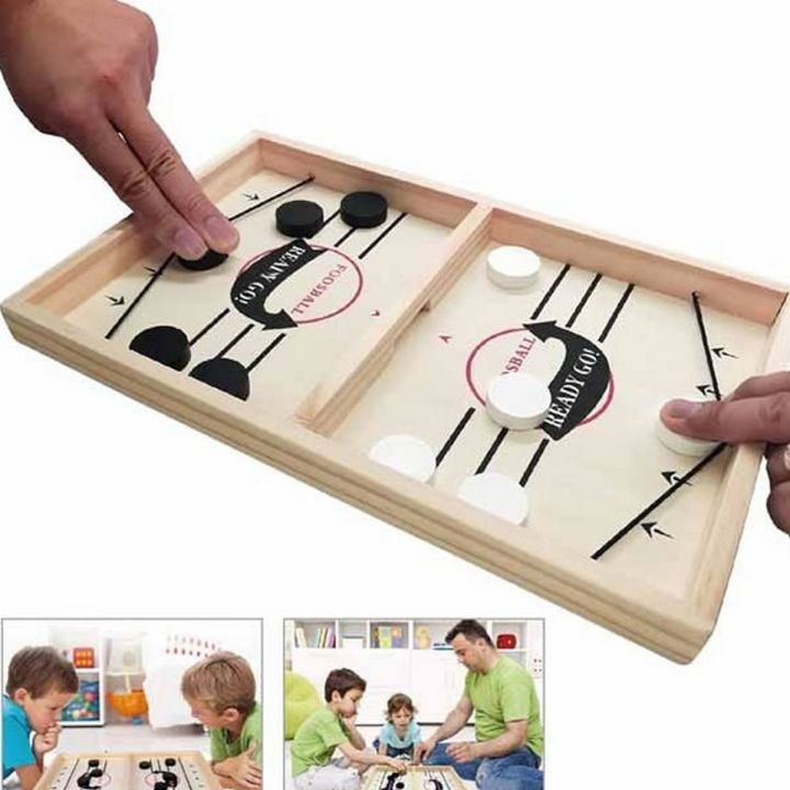 Fast%20Foosball%20Board%20Game%20-%20Wooden%20Quality%20Puck%20Board%20Toy%20for%20Kids%20-%20Image%202